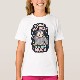 Camiseta Fazendo o meu melhor humor de gambá