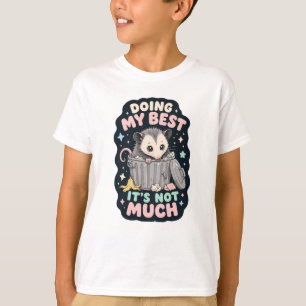 Camiseta Fazendo o meu melhor humor de gambá