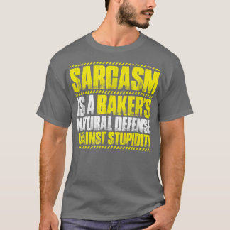 Camiseta Fazendo padaria de sarcasmo