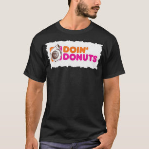 Camiseta Fazendo Rosquinhas - Entusiasmo Engraçado por Corr