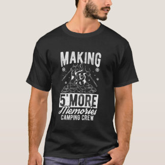 Camiseta FAZER 5: MAIS Memórias acampando Avisos de acampam