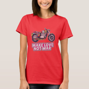 Camiseta Fazer amor não guerra