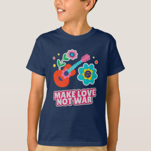 Camiseta Fazer amor não guerra