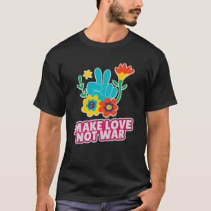 Camiseta Fazer amor não guerra