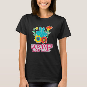 Camiseta Fazer amor não guerra