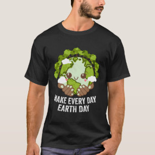 Camiseta Fazer Com Que Todos Os Dias A Ecologia Sustentável