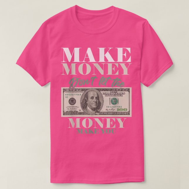 Camiseta Fazer Criptomoeda Milionária de Dinheiro Dinheiro  (Frente do Design)