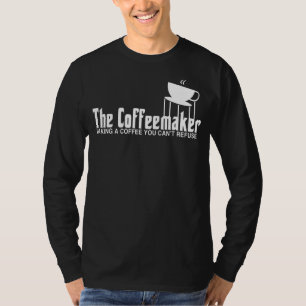 Camiseta Fazer de café Um café não pode recusar Barista