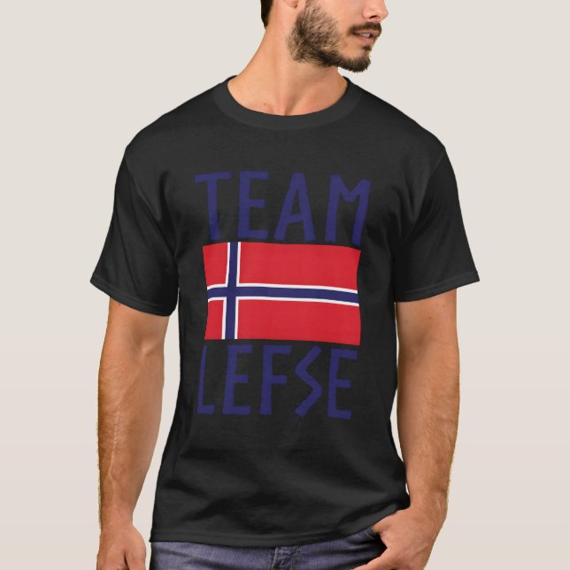 Camiseta Fazer de Esquerda Norueguesa da Equipe (Frente)