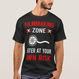 Camiseta Fazer de Filmagem do Criador de Arquivos da Zona d