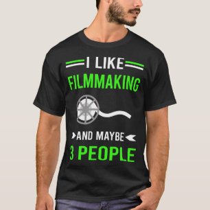 Camiseta Fazer de Filmagem do Criador de Arquivos do Pessoa