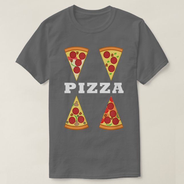 Camiseta Fazer de pizza de chef de hobby Comida italiana (Frente do Design)