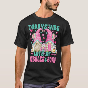 Camiseta Fazer De Sabão Bonito Gnomos Engraçados Dizendo Po