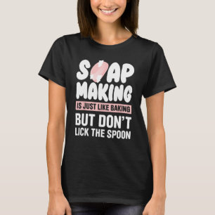 Camiseta Fazer De Sabão Para Soap Maker Soap Soapura Feita 