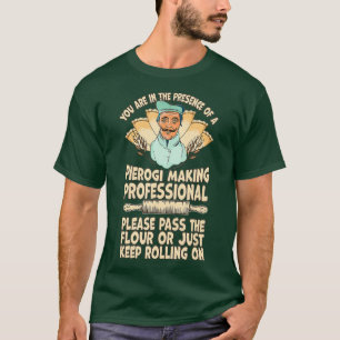 Camiseta Fazer Eslavo Polonês Engraçado Pierogi