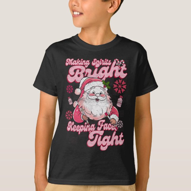 Camiseta Fazer Espirra Brilhando Mantendo Faces Apertadas P (Frente)