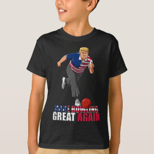 Camiseta Fazer Excelente De Boliche Novamente - Boliche Eng