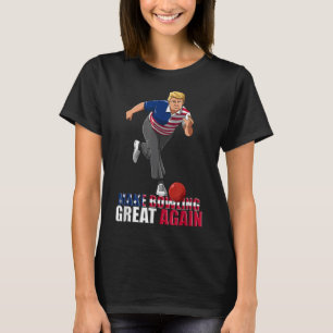 Camiseta Fazer Excelente De Boliche Novamente - Boliches En