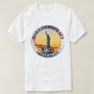 CAMISETA FAZER EXCELENTE DE DEMOCRACIA DE NOVO......VOTAÇÃO
