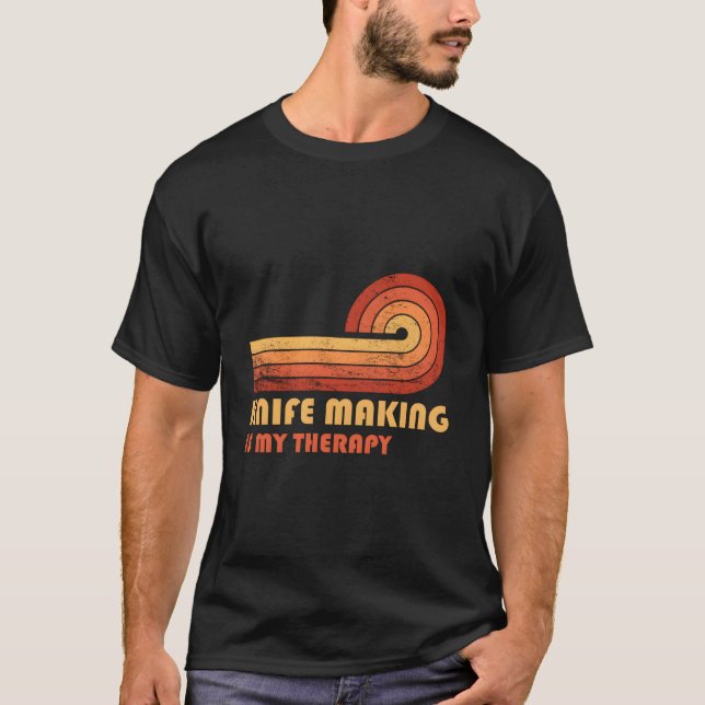 Camiseta Fazer Facas É Minha Terapia (Frente)