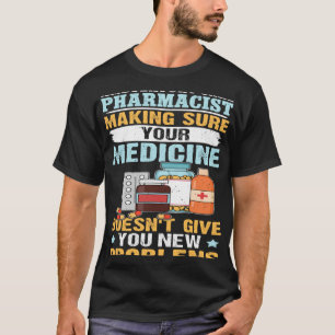 Camiseta Fazer Farmacêutico De Cuidados Ambulatórios
