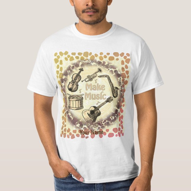 Camiseta Fazer Música (Frente)