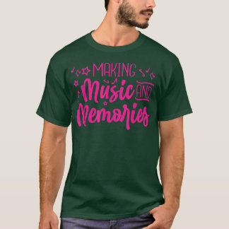 Camiseta Fazer Música e Memórias Banda Marcha