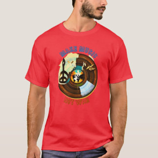 Camiseta Fazer música não entrar em guerra Música Paz Regis
