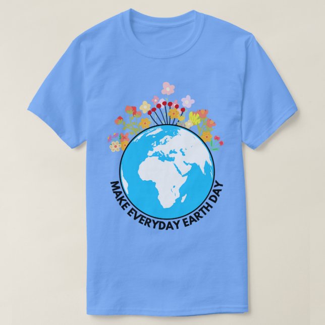 Camiseta Fazer o Dia da Terra 5 (Frente do Design)
