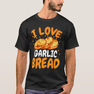 Camiseta Fazer Pão Padeiro Eu Amo Pão de Alho
