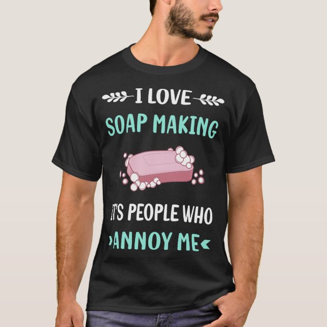 Camiseta Fazer Sabonete Artesanal (Frente)