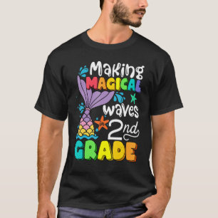 Camiseta Fazer Sereia Ondas Mágicas Em segundo De Volta Par