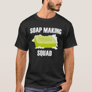 Camiseta Fazer Soap Hobby Crafter Dizendo Arranjo