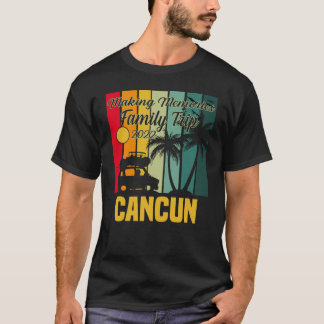Camiseta Fazeres Memórias Família Férias de Viagem Cancún V