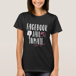 Camiseta Fb Rede Social Prisão Repetitiva Contra Prisioneir