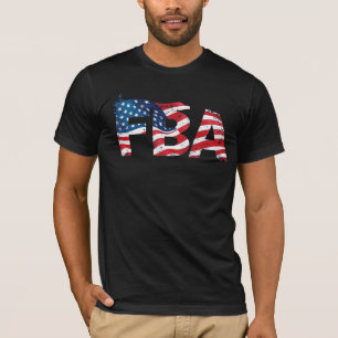Camiseta FBA Fundador Americano Negro
