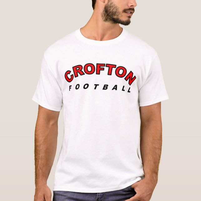 Camiseta fball cardinal do crofton - personalizado (Frente)