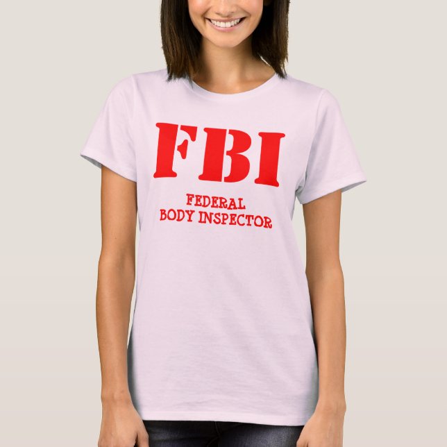 CAMISETA FBI (Frente)