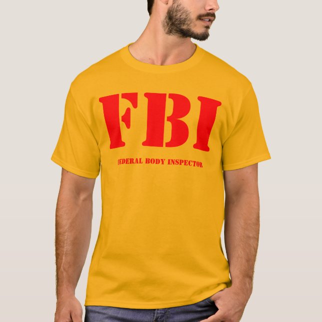 CAMISETA FBI (Frente)