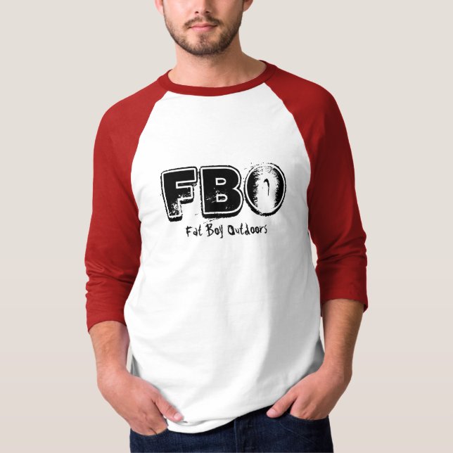 Camiseta FBO, menino gordo fora (Frente)