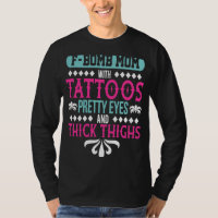 FBomb Mãe com Tatoos Mãe Memes Roupa para Tatt