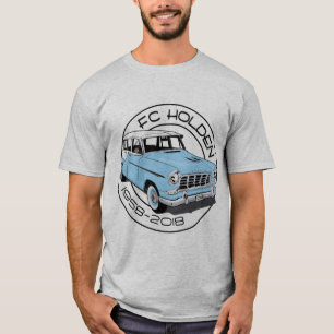 Camiseta FC Holden - vagão - azul & branco