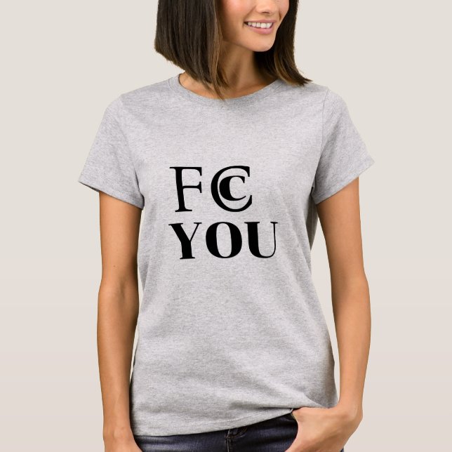 Camiseta FCC YOU (Frente)