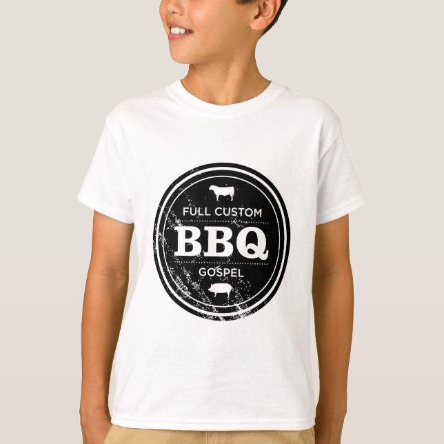 Camiseta FCG-BBQ caçoa o logotipo T (Frente)