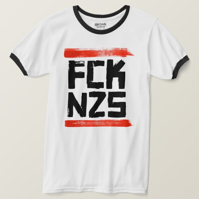 CAMISETA FCK NZS (Frente do Design)