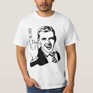 Camiseta fckyoutc6, olá! aborrecedor - personalizado