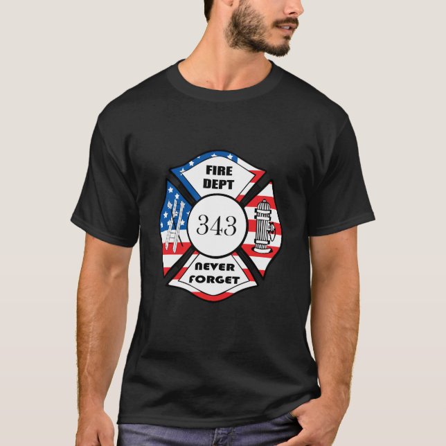 Camiseta FDNY Fire Department City Of New York (Frente)