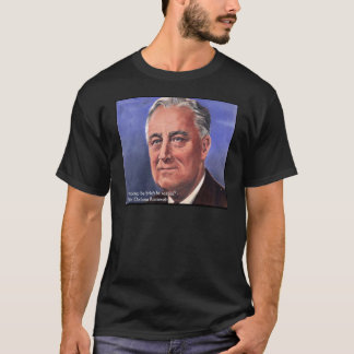 Camiseta FDR (Roosevelt) "Seja breve", presentes de citação