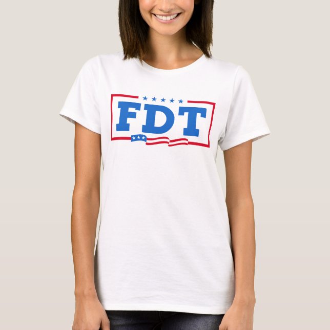 Camiseta FDT Funny Anti-Trump No-Trump (Frente)