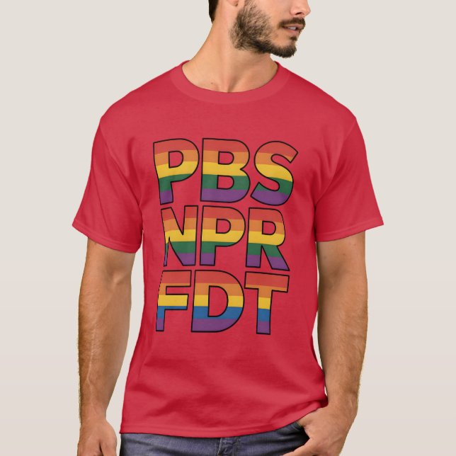 CAMISETA FDT NPR PBS (Frente)